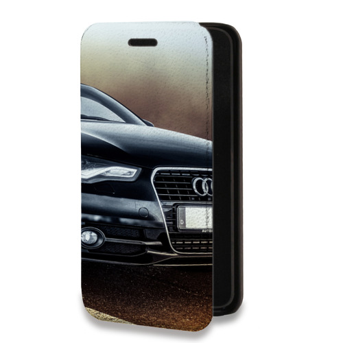 Дизайнерский горизонтальный чехол-книжка для Samsung Galaxy A51 Audi