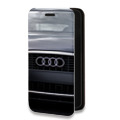 Дизайнерский горизонтальный чехол-книжка для Samsung Galaxy A72 Audi