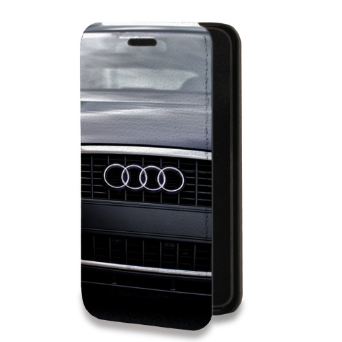 Дизайнерский горизонтальный чехол-книжка для Meizu M5 Audi