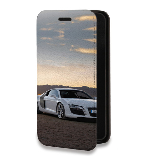 Дизайнерский горизонтальный чехол-книжка для Samsung Galaxy A51 Audi