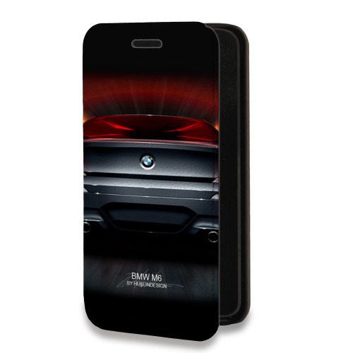 Дизайнерский горизонтальный чехол-книжка для Realme C11 BMW
