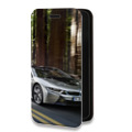 Дизайнерский горизонтальный чехол-книжка для Iphone 11 Pro Max BMW