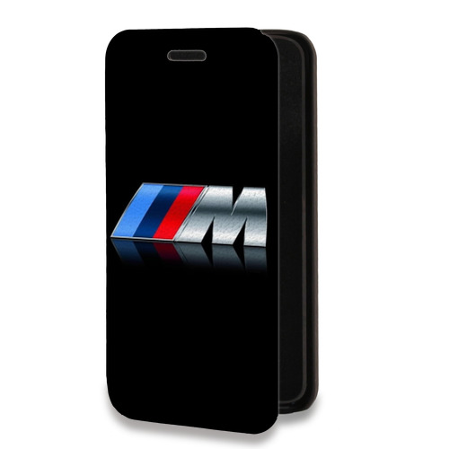 Дизайнерский горизонтальный чехол-книжка для Realme 3 Pro BMW