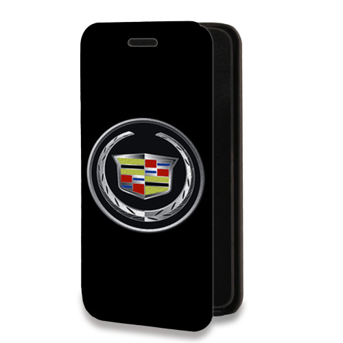 Дизайнерский горизонтальный чехол-книжка для Samsung Galaxy A32 Cadillac