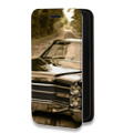 Дизайнерский горизонтальный чехол-книжка для Samsung Galaxy A30 Cadillac