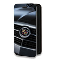 Дизайнерский горизонтальный чехол-книжка для Realme 3 Pro Cadillac