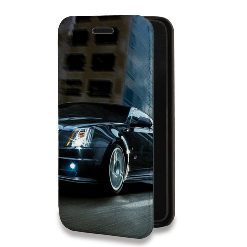 Дизайнерский горизонтальный чехол-книжка для Huawei Y6p Cadillac