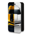 Дизайнерский горизонтальный чехол-книжка для Iphone 12 Pro Chevrolet