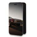 Дизайнерский горизонтальный чехол-книжка для Iphone 12 Pro Dodge