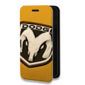 Дизайнерский горизонтальный чехол-книжка для Iphone 12 Pro Dodge