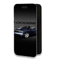 Дизайнерский горизонтальный чехол-книжка для Alcatel One Touch Idol 2 mini Dodge