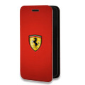 Дизайнерский горизонтальный чехол-книжка для Alcatel One Touch Idol 2 mini Ferrari