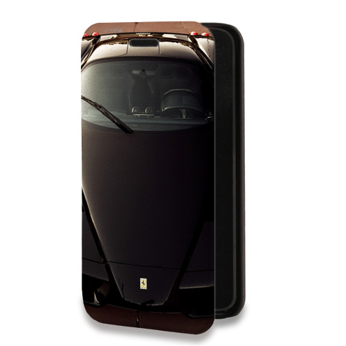 Дизайнерский горизонтальный чехол-книжка для Nokia 3.4 Ferrari