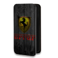 Дизайнерский горизонтальный чехол-книжка для Realme 3 Pro Ferrari