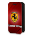 Дизайнерский горизонтальный чехол-книжка для Nokia 5.4 Ferrari