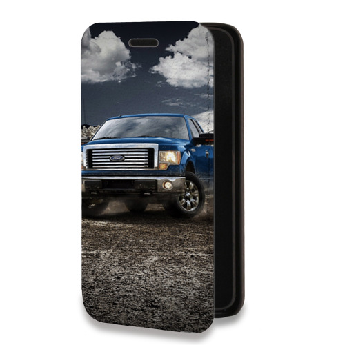 Дизайнерский горизонтальный чехол-книжка для Iphone 12 Pro Ford