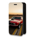 Дизайнерский горизонтальный чехол-книжка для Iphone 14 Pro Max Ford