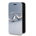 Дизайнерский горизонтальный чехол-книжка для Motorola Moto E7 Plus Infiniti