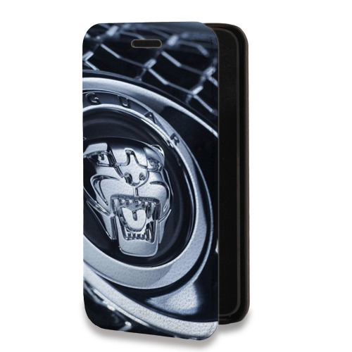 Дизайнерский горизонтальный чехол-книжка для Samsung Galaxy A73 5G Jaguar