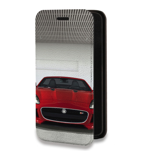 Дизайнерский горизонтальный чехол-книжка для Realme 3 Pro Jaguar