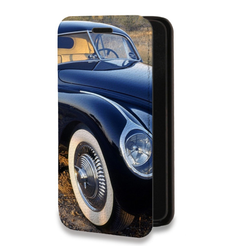 Дизайнерский горизонтальный чехол-книжка для Realme 3 Pro Jaguar
