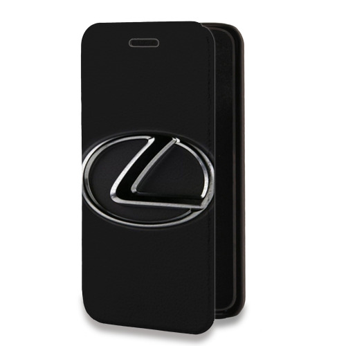 Дизайнерский горизонтальный чехол-книжка для Iphone 12 Pro Lexus