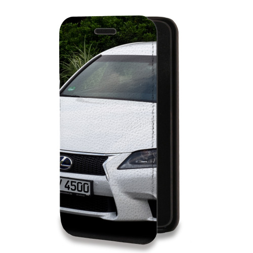 Дизайнерский горизонтальный чехол-книжка для Iphone 11 Lexus