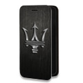 Дизайнерский горизонтальный чехол-книжка для Iphone 12 Pro Max Maserati