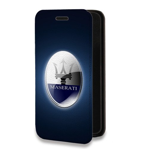Дизайнерский горизонтальный чехол-книжка для Samsung Galaxy S10 Maserati