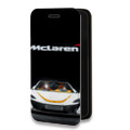 Дизайнерский горизонтальный чехол-книжка для Iphone 11 McLaren