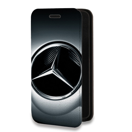 Дизайнерский горизонтальный чехол-книжка для Iphone 13 Pro Mercedes