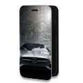 Дизайнерский горизонтальный чехол-книжка для Iphone 14 Pro Mercedes