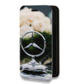 Дизайнерский горизонтальный чехол-книжка для Alcatel One Touch Idol 2 mini Mercedes