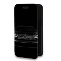 Дизайнерский горизонтальный чехол-книжка для Huawei Mate 30 Mercedes