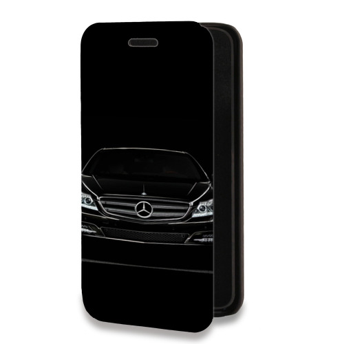 Дизайнерский горизонтальный чехол-книжка для Samsung Galaxy A52 Mercedes