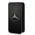 Дизайнерский горизонтальный чехол-книжка для Iphone 12 Pro Mercedes