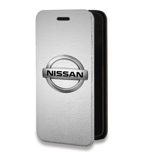 Дизайнерский горизонтальный чехол-книжка для Realme Narzo 30 5G Nissan