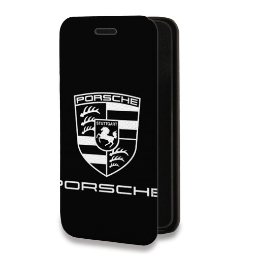 Дизайнерский горизонтальный чехол-книжка для Huawei Honor 20 Porsche