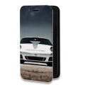 Дизайнерский горизонтальный чехол-книжка для Samsung Galaxy A30 Porsche