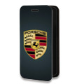 Дизайнерский горизонтальный чехол-книжка для Huawei Honor 8X Max Porsche