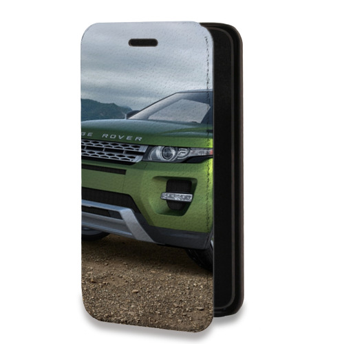 Дизайнерский горизонтальный чехол-книжка для Xiaomi Redmi 10 Land Rover
