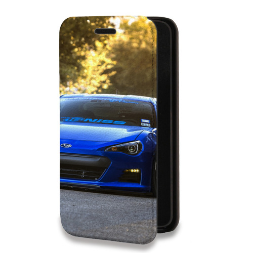 Дизайнерский горизонтальный чехол-книжка для LG G8 ThinQ Subaru