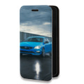 Дизайнерский горизонтальный чехол-книжка для Iphone 11 Pro Max Volvo
