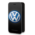 Дизайнерский горизонтальный чехол-книжка для Iphone 6/6s Volkswagen