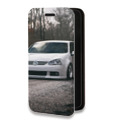 Дизайнерский горизонтальный чехол-книжка для Samsung Galaxy A52 Volkswagen