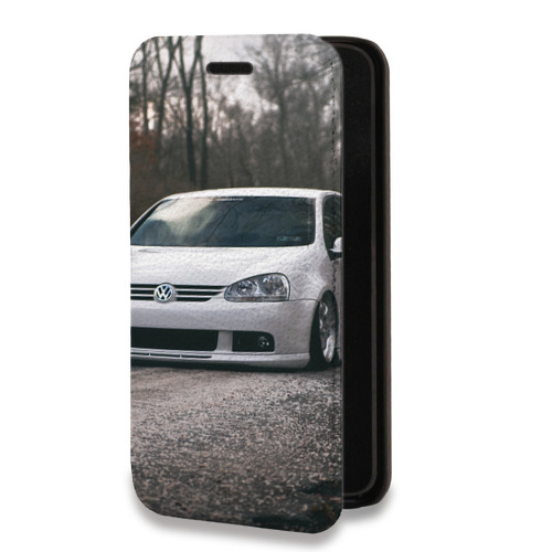 Дизайнерский горизонтальный чехол-книжка для Iphone 12 Pro Volkswagen