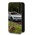 Дизайнерский горизонтальный чехол-книжка для Samsung Galaxy A12 Volkswagen