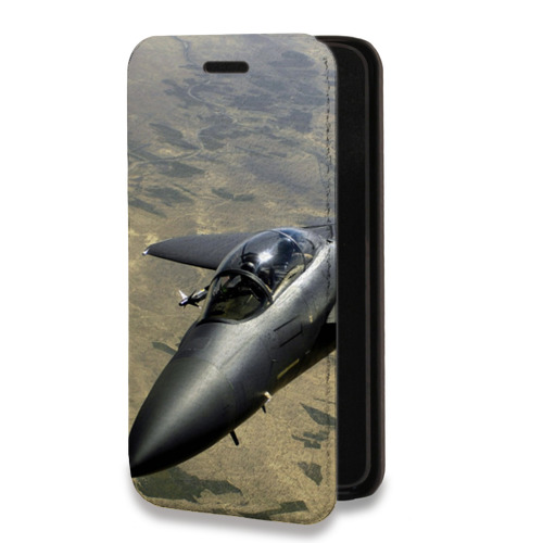 Дизайнерский горизонтальный чехол-книжка для Iphone 14 Pro Max Самолеты