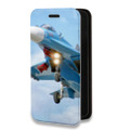 Дизайнерский горизонтальный чехол-книжка для Xiaomi Mi 11 Lite Самолеты