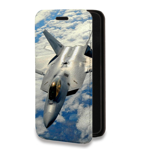Дизайнерский горизонтальный чехол-книжка для Iphone 14 Pro Самолеты